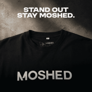 MOSHED Premium Black Tee